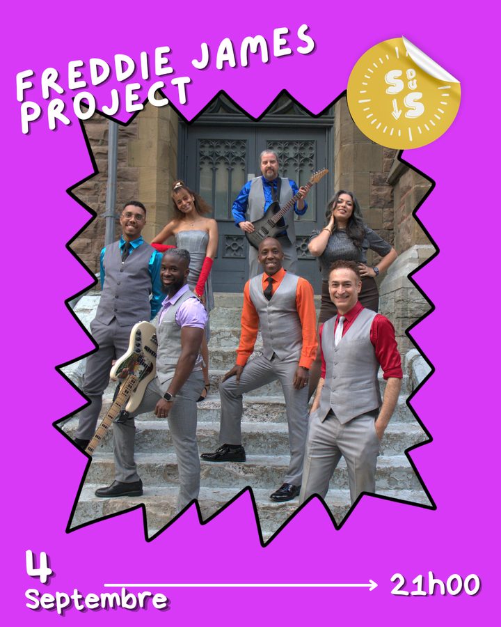 Affiche officielle — Freddie James Project