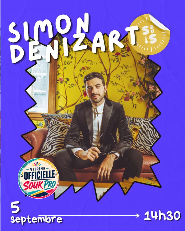 Affiche officielle — Vitrine : Simon Denizart